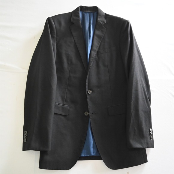 Banana Republic Other - Banana Republic Monogram‎ 36R Black Trabaldo Super 110s 762190 Suit Jacket Coat